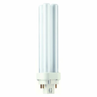 Philips Kompaktleuchtstofflampe Master PL-C 4P 18W G24q-2 827 Warmweiß 2700K