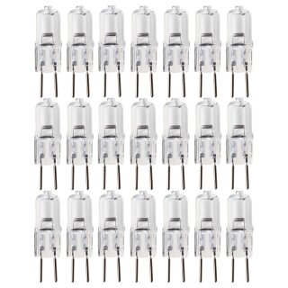 20 x Eco Halogen Stiftsockellampe 35W fast 50W GY6,35 12V...