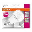 Osram LED Star Leuchtmittel Classic A 5W = 40W E27 klar warmweiß 2700K