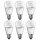 6 x Osram LED Star Leuchtmittel Classic A 5W = 40W E27 klar warmweiß 2700K