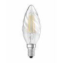 Osram LED Filament Retrofit Classic BW Kerze gedreht 4W = 40W E14 klar warmweiß 2700K