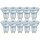 10 x Osram LED Star PAR16 Leuchtmittel Glas Reflektor 4,3W = 50W GU10 warmweiß 2700K 36°