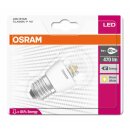 Osram LED Star Classic P Tropfen 5,8W = 40W E27 klar warmweiß 2700K