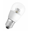 6 x Osram LED Star Classic P Tropfen 5,8W = 40W E27 klar...