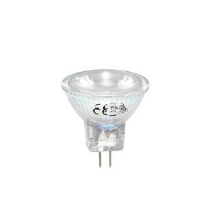 LED Leuchtmittel Glas Reflektor MR11 2W = 20W GU4 150lm warmweiß 3000K 30°