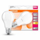 6 x Osram LED Star Classic A Leuchtmittel Birnenform 8W = 60W E27 matt 806lm warmweiß 2700K