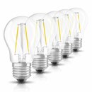 6 x Osram LED Filament Leuchtmittel Tropfen 4W = 40W E27...