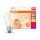 6 x Osram LED Filament Leuchtmittel Tropfen 4W = 40W E27 klar warmweiß 2700K