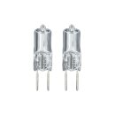 2 x Paulmann Halogen Stiftsockellampe 35W GY6,35 12V...