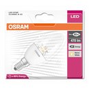 6 x Osram LED Star Classic B Leuchtmittel Kerze 6W = 40W E14 klar warmweiß 2700K