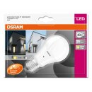 Osram LED Daylight Sensor Classic A Birnenform 5W = 40W E27 matt warmweiß 2700K