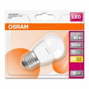 6 x Osram LED Star Classic P Tropfen 5,8W = 40W E27 matt warmweiß 2700K