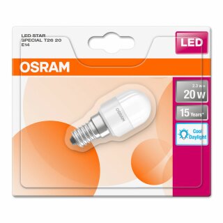 Ampoule LED E14 PARATHOM SPECIAL T26 2.3W 2700K Osram