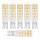 6 x LED Porzellan Stiftsockel Leuchtmittel 5,5W G9 Ultimate 500lm Warmweiß 3000K