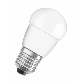 Osram LED Superstar Classic P Tropfen Leuchtmittel 6W = 40W E27 matt warmweiß 2700K DIMMBAR