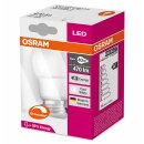 Osram LED Superstar Classic A Birnenform Leuchtmittel 6W = 40W E27 matt kaltweiß 4000K DIMMBAR