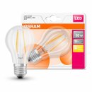 Osram LED Filament Leuchtmittel Birnenform 6W = 60W E27...