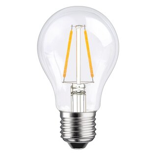 LED Filament Glühbirne 2W = 25W E27 klar Glühlampe warmweiß 2700K