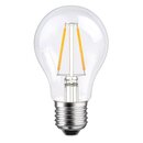 LED Filament Glühbirne 2W = 25W E27 klar Glühlampe warmweiß 2700K