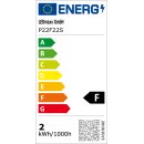 LED Filament Tropfen Leuchtmittel 2W = 25W E27...