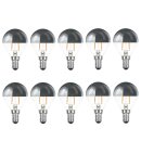 10 x LED Filament Leuchtmittel Tropfen 2W fast 25W E14...