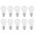 10 x Glühbirne 7W E27 MATT Glühlampe 7 Watt Glühbirnen Glühlampen stoßfest