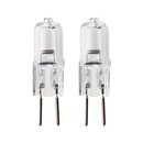 2 x näve Halogen Stiftsockel Leuchtmittel 35W GY6,35...