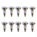 10 x Leuci Reflektor Glühbirne R50 60W Glühlampe E14 Reflektorlampe 60 Watt