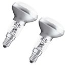 2 x Osram Eco Halogen Spot R50 46W = 60W E14 ersetzt...