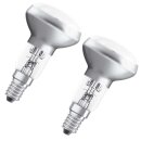 2 x Osram Eco Halogen Spot R50 20W = 25W E14 ersetzt...