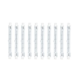 10 x Mira Halogenstab 118mm 200W R7s Halogen 200 Watt...