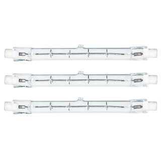 3 x Nice Price Halogenstab Leuchtmittel 118mm 200W R7s...