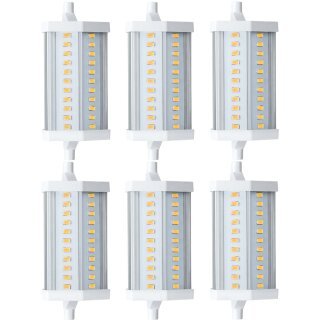 6 x Paulmann LED Leuchtmittel Premium Stab 12W R7s 230V Neutralweiß 4000K DIMMBAR