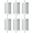 6 x Paulmann LED Leuchtmittel Premium Stab 12W R7s 230V...