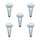5 x Reflektor Glühbirne Spot R39 30W matt 30 Watt Glühlampe E14 90°