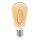 LED Rustika Filament Edison ST64 2W = 21W E27 gold gelüstert 200lm extra warmweiß 2200K