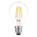 LED Filament Leuchtmittel Birnenform 4W = 40W E27 klar...