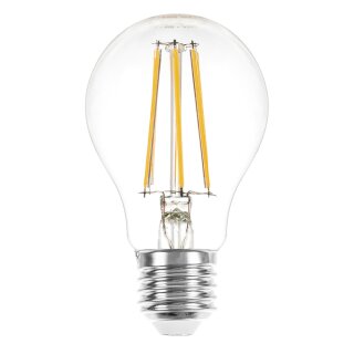 LED Filament Leuchtmittel Birnenform 6W = 60W E27 klar 806lm warmweiß 2700K