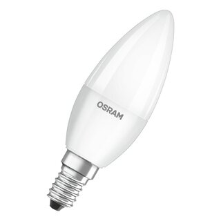 Osram LED Leuchtmittel Value Classic Kerze 5,7W = 40W E14 matt 470lm warmweiß 2700K