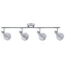 Paulmann Deckenleuchte Curl Spotlights 4 x 42W G9 Halogen...