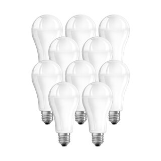 10 x Radium LED Leuchtmittel Glühbirnenform A60 13W = 100W E27 matt 1520lm warmweiß 2700K