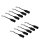 10 x Baufassung Lampenfassung Renovierfassung Fassung E14 schwarz
