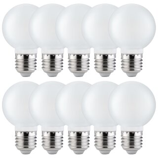 10 x Paulmann LED Leuchtmittel Mini Globe G60 2,5W fast...