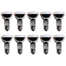 10 x Ormalight Reflektor Glühbirne R63 40W E27 matt Glühlampe 40 Watt Glühbirnen Glühlampen