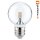 10 x Paulmann LED Mini Globe G60 2,5W fast 25W E27 Klar Kugel Warmweiß 2700K