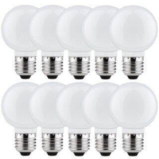 10 x Paulmann LED Leuchtmittel Globe G60 4W fast 40W E27...