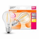 Osram LED Filament Leuchtmittel Birnenform 6,5W = 60W E27 klar warmweiß 2700K DIMMBAR