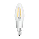 Osram LED Filament Leuchtmittel Kerze 4,5W = 40W E14 klar warmweiß 2700K DIMMBAR