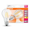Osram LED Filament Leuchtmittel Retrofit Birnenform 8W =...