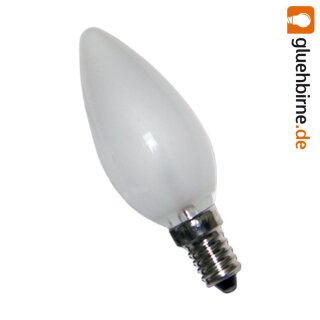 Eco Halogen Leuchtmittel Kerze 28W = 40W E14 matt warmweiß dimmbar